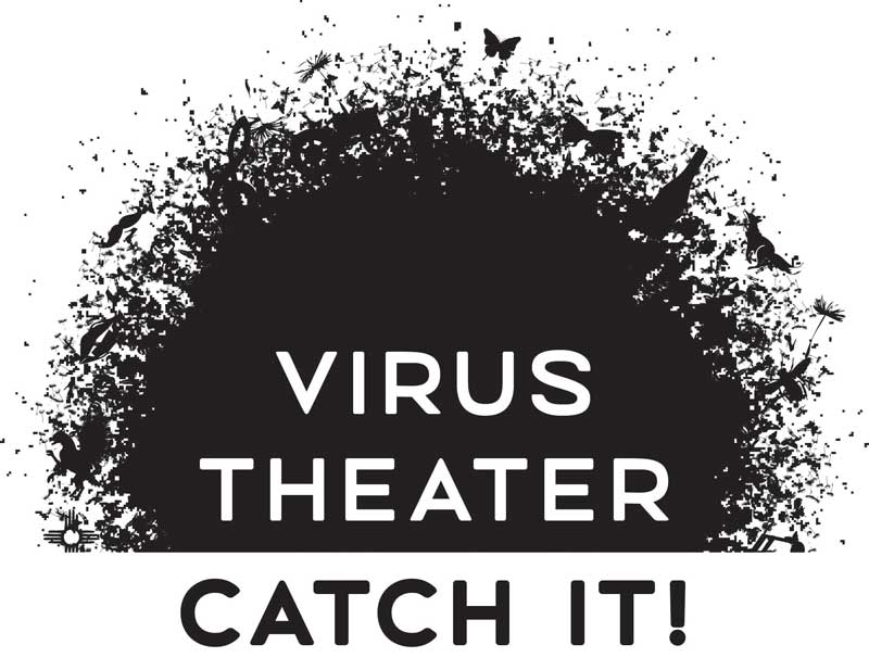 Virus Logo - Virus Theater community performance in Silver City NM