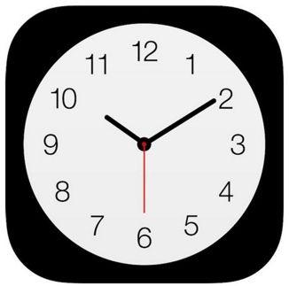 iPhone Clock Logo - PlaylistAlarm lets you set your music playlists as alarm sounds on ...