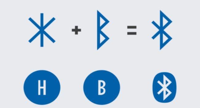 Bluetooth Logo - The Danish Viking king with a blue tooth who gave his name to