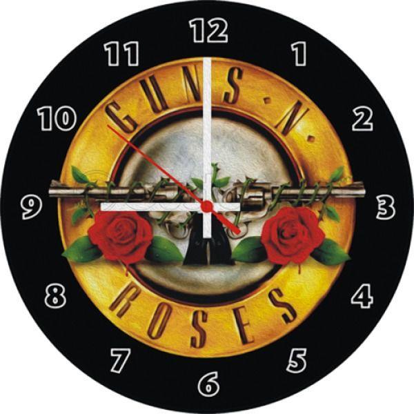 iPhone Clock Logo - Guns N Roses Clock Logo IPhone 6 6S Plus Case