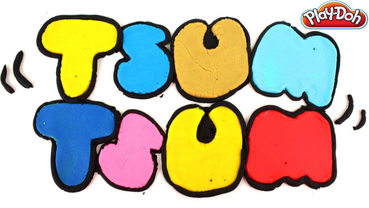 Tsum Tsum Logo - ♥ Play-Doh Disney Tsum Tsum Logo How to Make Tsum Tsum Plasticine ...