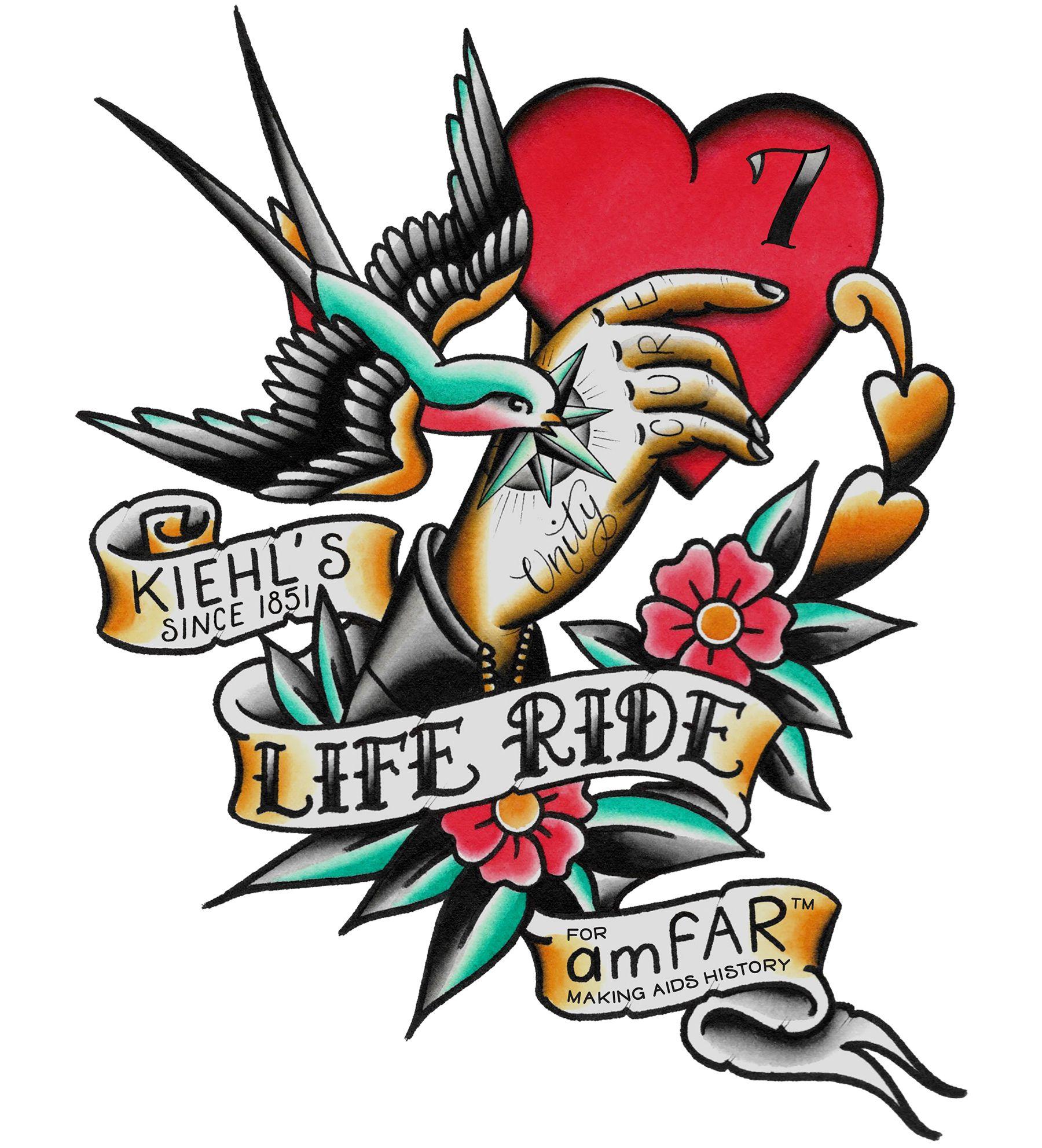 Kiehl's Logo - KIEHL'S PARTNERS WITH RXART TO LAUNCH 7TH ANNUAL LIFERIDE FOR amfAR