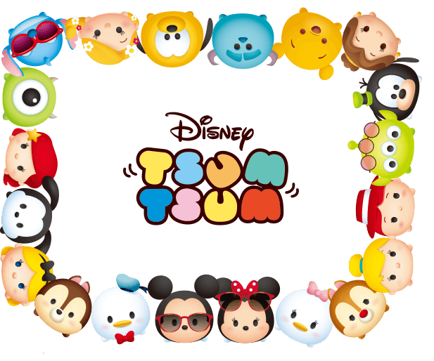 Tsum Tsum Logo - Zoff PC CLEAR PACK Disney Tsum Tsum Model — White Rabbit Express