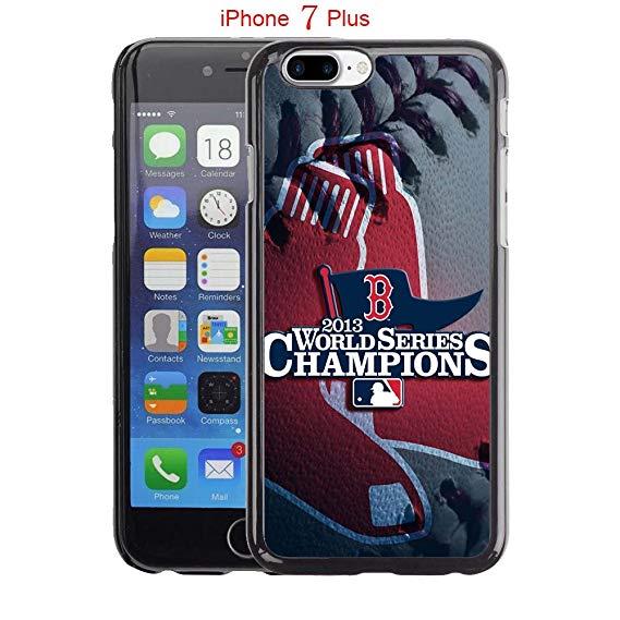 iPhone Clock Logo - Apple iPhone 7 Plus Case, MA BOS Red Sox Logo 03 Drop