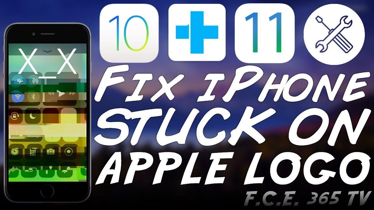 iPhone Clock Logo - How to Fix an iPhone / iPad / iPod Stuck on the Apple Logo Using dr