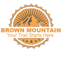 Brown Mountain Logo - BROWN MOUNTAIN 100% Carbon Trekking Poles