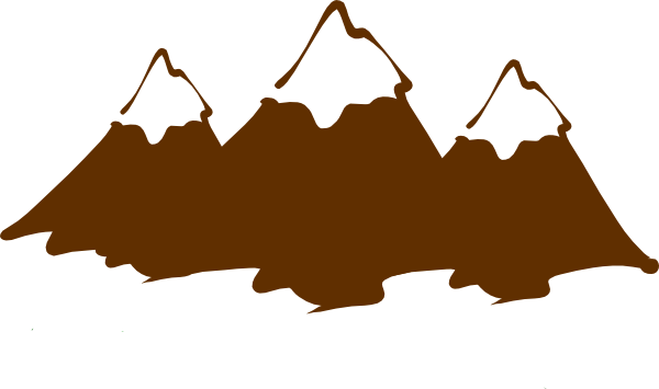 Brown Mountain Logo - Brown Mountain Peaks Clip Art at Clker.com - vector clip art online ...