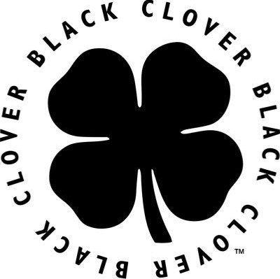 Black Clover Logo - Black Clover Grey and Blue Lucky Stamp Mens Cap