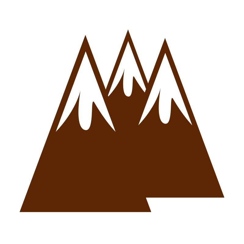 Brown Mountain Logo - Sitting on the Mountain Peak