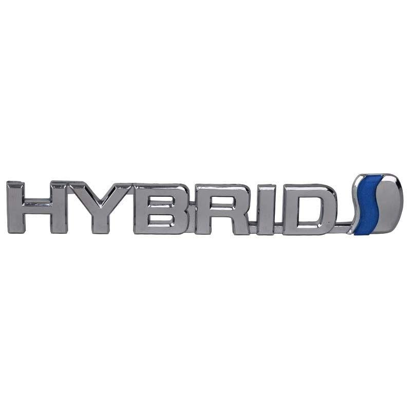 Hybrid Car Logo - Mayitr 1 PCS 3D ABS HYBRID Car Emblem HYBRID Badge Trunk Logo car