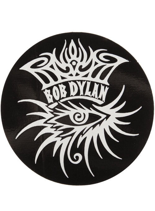 Bob Dylan Logo - Bob Dylan Official Online Store - Black Eye Logo Sticker