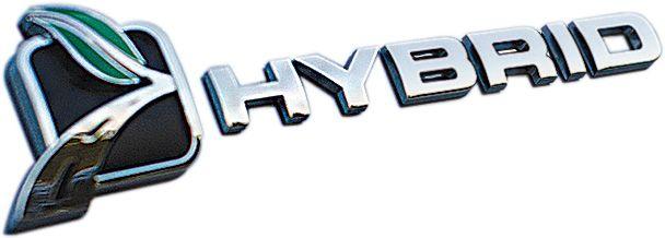 Hybrid Car Logo - Hybrids have lower injury odds