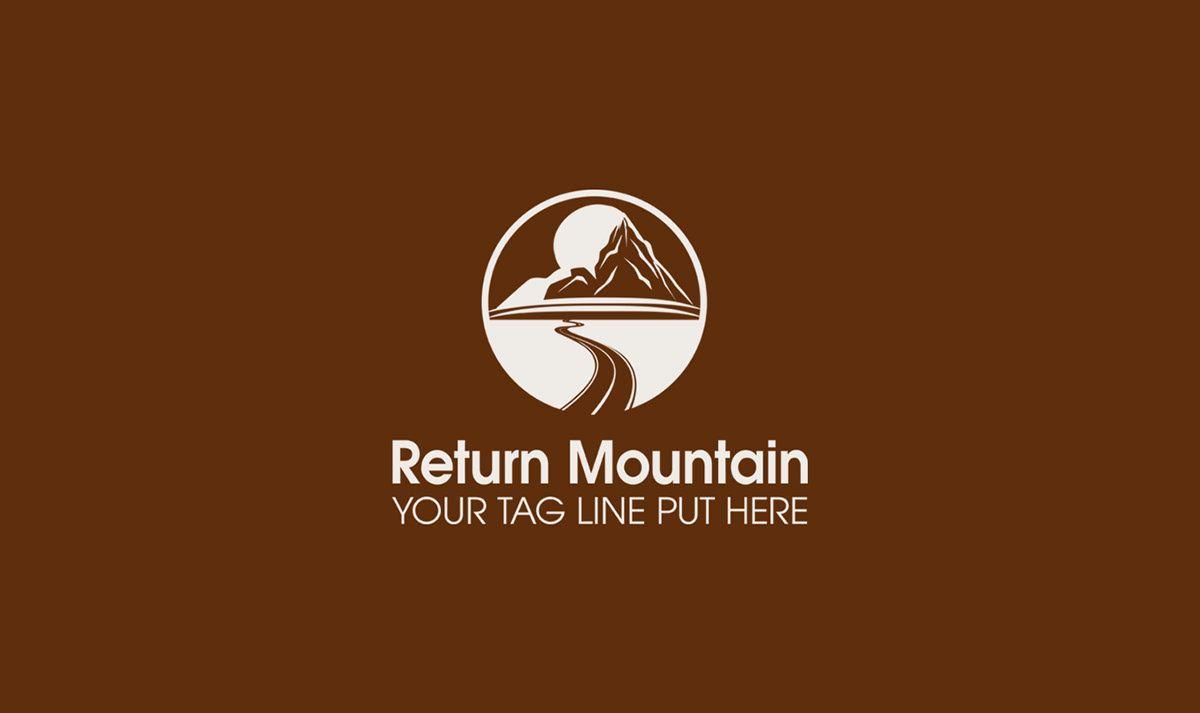 Brown Mountain Logo - Return Mountain Logo Title Designs