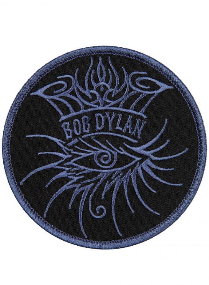 Bob Dylan Logo - Eye Logo Black China Blue 3.5 Patch. Buy Eye Logo Black China Blue