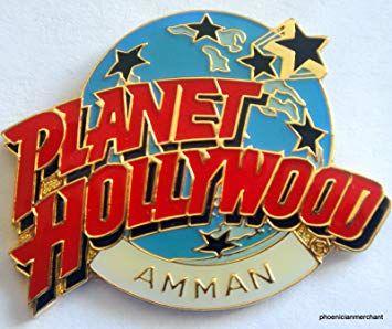 Baby Blue Globe Logo - Amazon.com : Amman Jordan Planet Hollywood Classic Small Light Blue ...