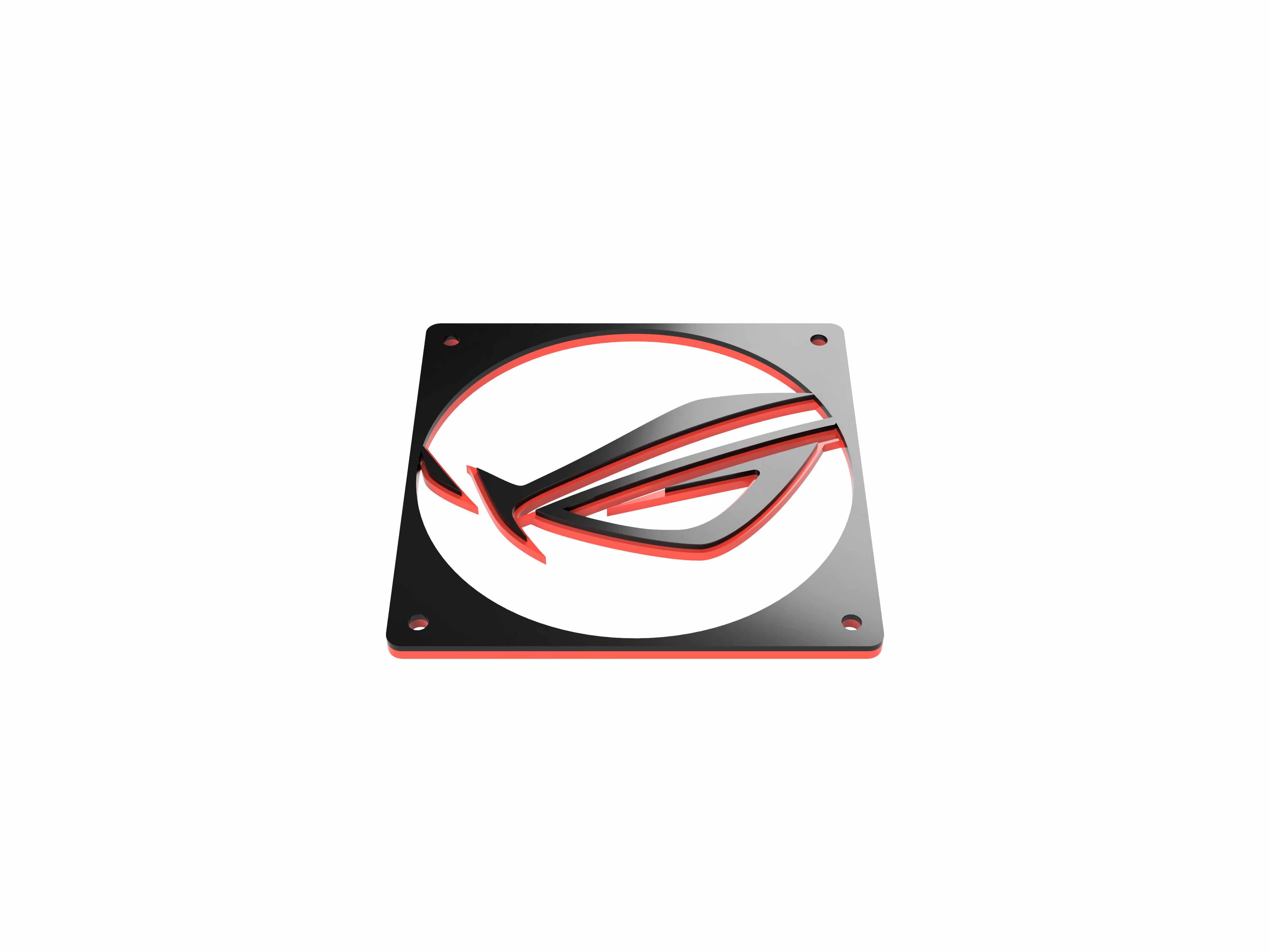 Asus ROG Logo - Asus ROG logo Fan Grill Choose Any Color! - Savant PCs