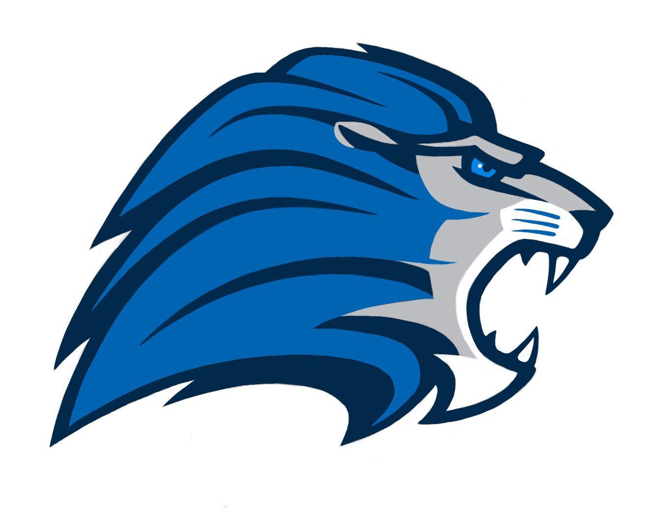 Dark Lion Logo - New Detroit Lion Logo Creamer's Sports Logos