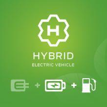 Hybrid Car Logo - hybrid car logo 'HiBri Cabs'. Car