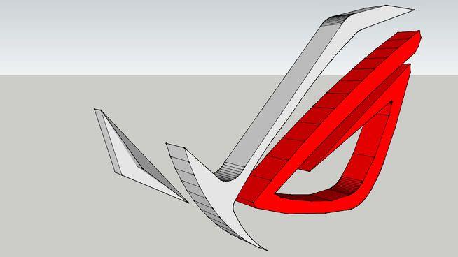 Asus ROG Logo - asus ROG logo | 3D Warehouse