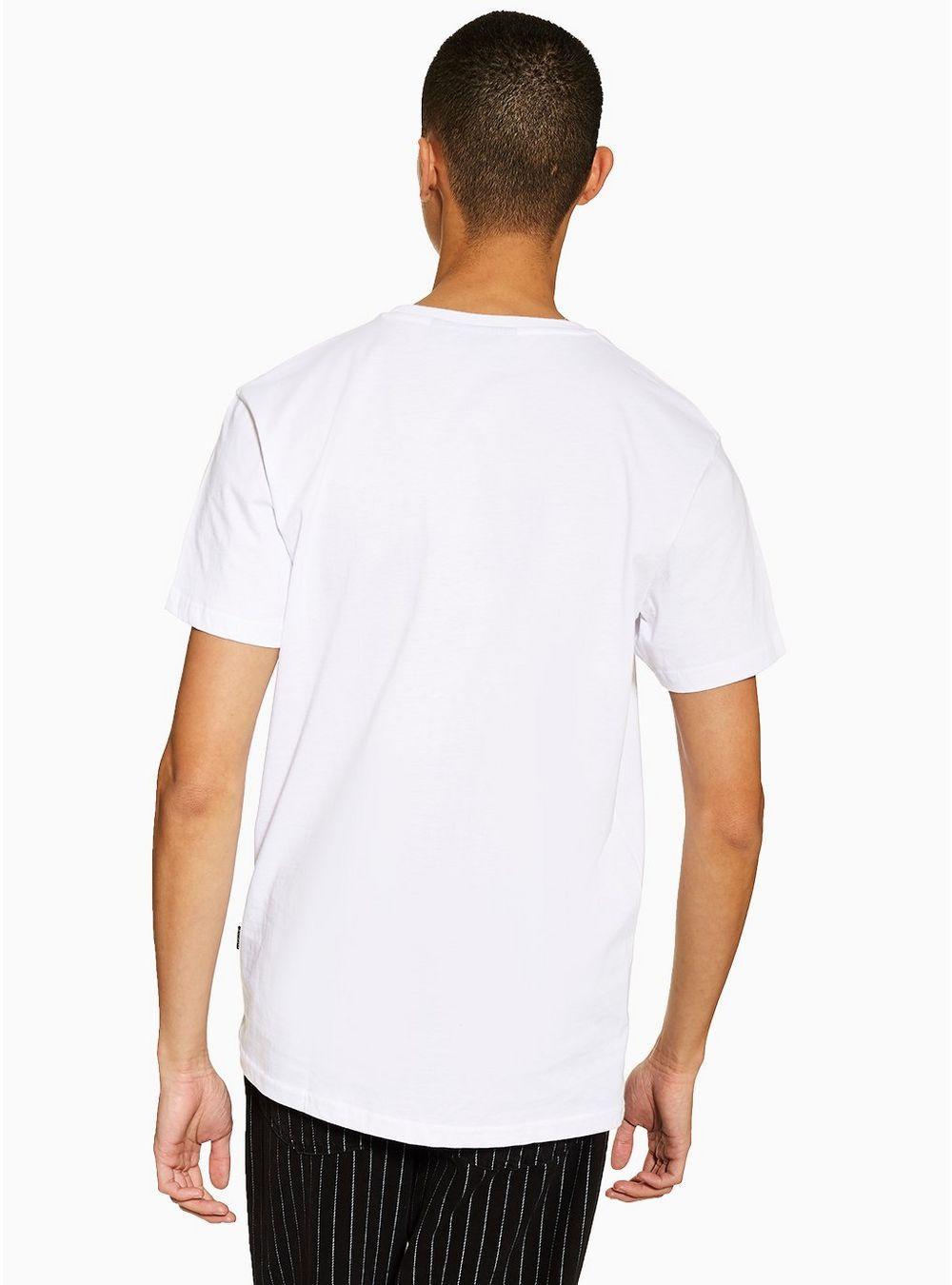 White Cross Clothing Logo - NICCE White Logo T-Shirt - Men's T-Shirts & Vests - Clothing - TOPMAN