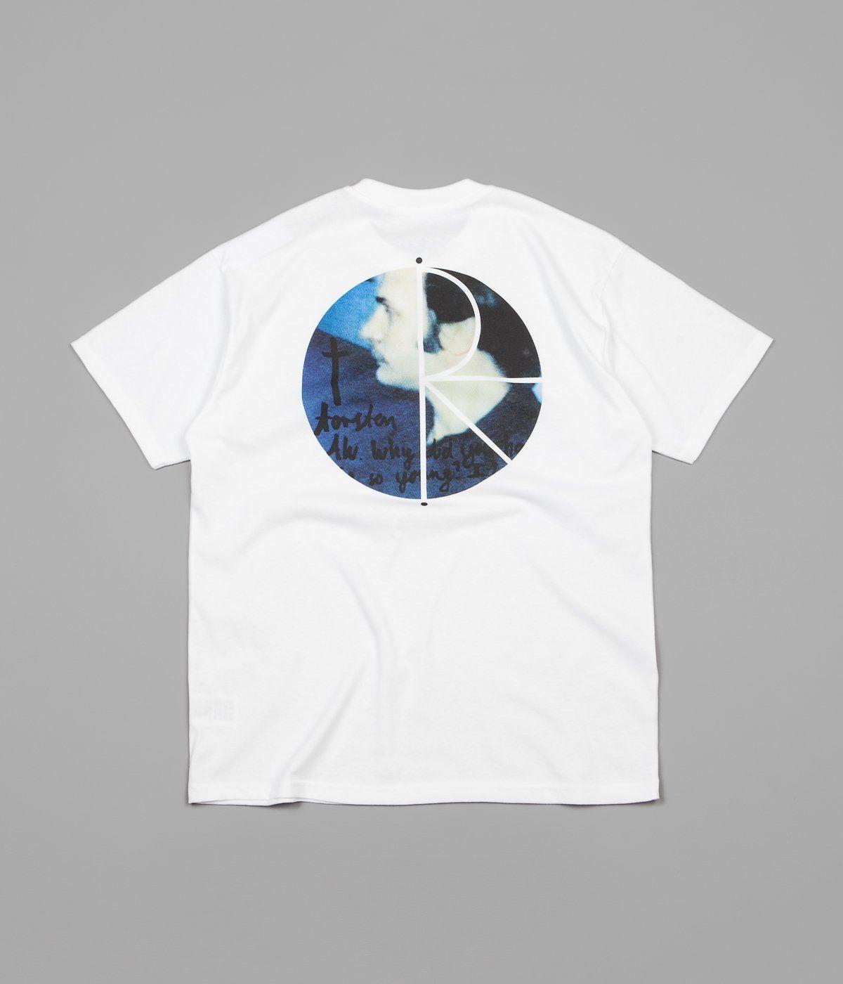 White Cross Clothing Logo - Polar Torsten Fill Logo T-Shirt - White | Flatspot