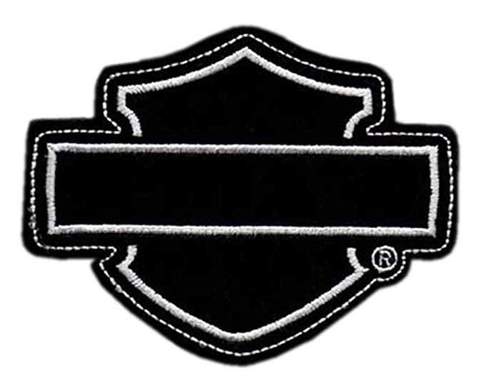 Blank Shield Logo - Harley Davidson Genuine Blank Bar & Shield Frayed Emblem