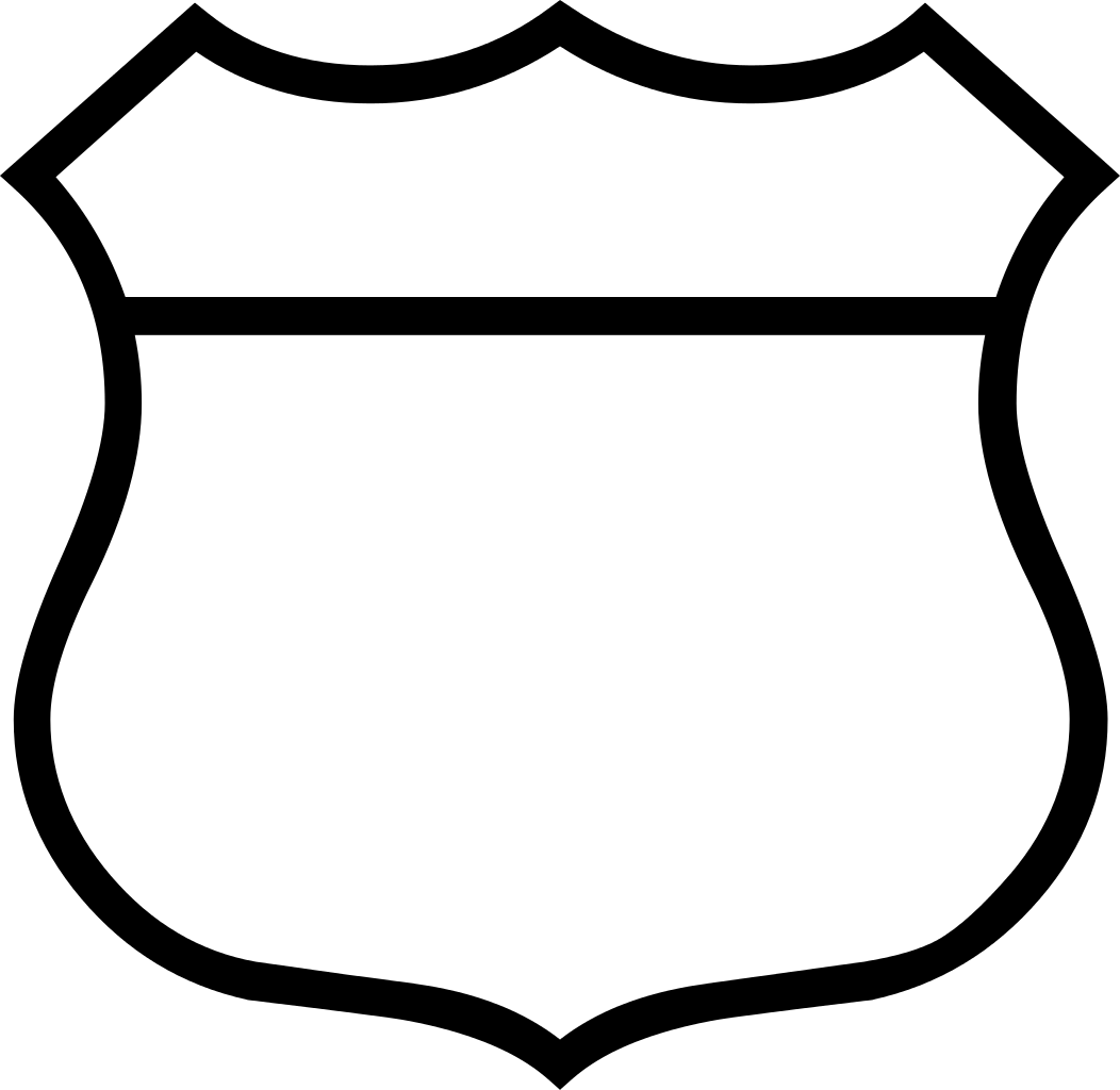 Blank Shield Logo - File:Blank shield.svg