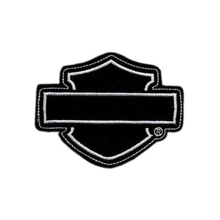 Blank Shield Logo - Harley-Davidson Genuine Blank Bar & Shield Frayed Emblem Patch, 4 x ...
