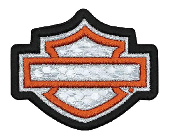 Blank Shield Logo - Amazon.com: Harley-Davidson Embroidered Reflective Blank B&S Emblem ...