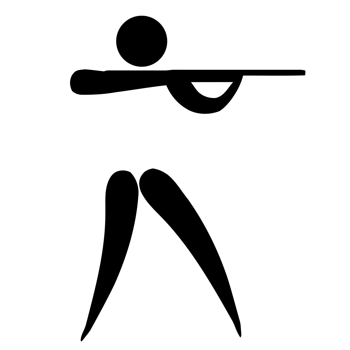 Rifle Shooting Logo - Shooting at the Summer Olympics