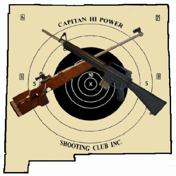 Rifle Shooting Logo - Capitan Hi Power Shooting Club, Inc., NRA Rifle Pistol Target