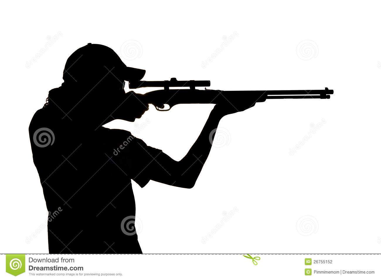 Rifle Shooting Logo - Vector air rifle image royalty free library logo - RR collections