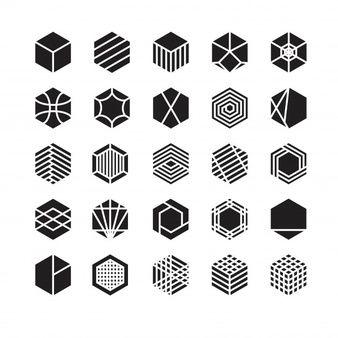 Hexagon Circle Logo - Hexagonal Icons Vectors, Photos and PSD files | Free Download