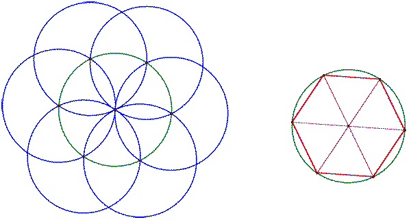 Hexagon Circle Logo - Drawing a regular hexagon - Math Central