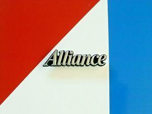 American Motors Logo - Renault American Motors AMC Alliance chrome plated metal emblem ...