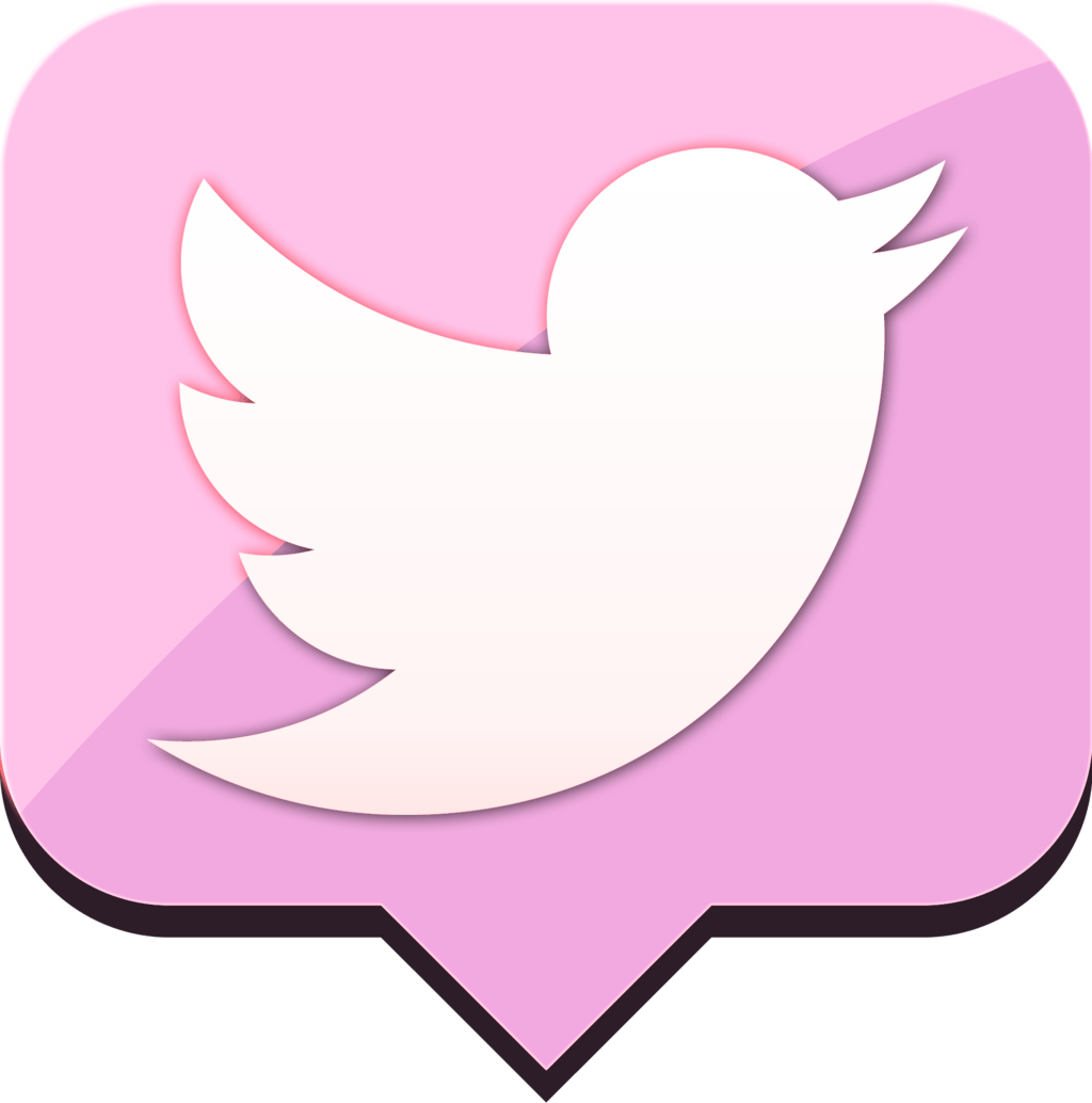 Purple Twitter Logo - Pink And Purple Twitter Logo Png Images