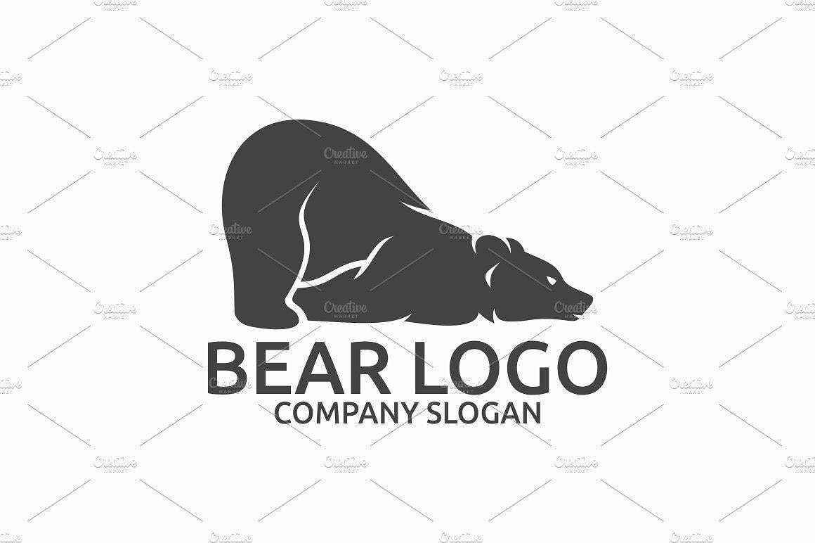 Bear Logo - Bear Logo Logo Templates Creative Market
