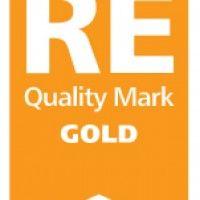Quality Gold Logo - RE Gold Quality Mark Russett School