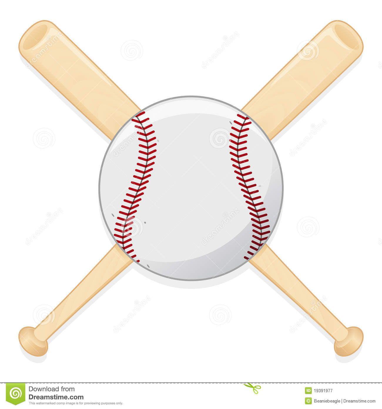 Baseball Crossed Bats Logo - Bats baseball Logos