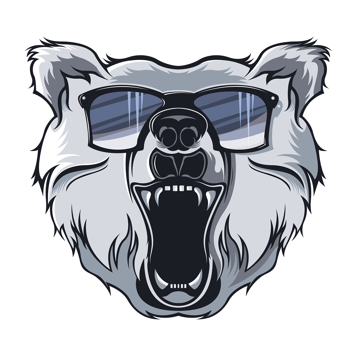 Bear Logo - Bear Logo Illustration on Student Show