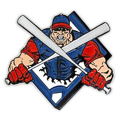Baseball Crossed Bats Logo - Amazon.com: PinMart Baseball Crossed Bats Sports Trading Enamel ...