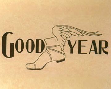 Goodyear Logo - GOODYEAR: The Goodyear logo was first used in 1901 in the Saturday ...