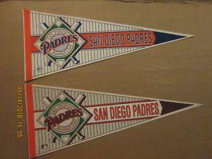 Baseball Crossed Bats Logo - MLB San Diego Padres Baseball Club Lot of 2 Crossed Bats Logo ...