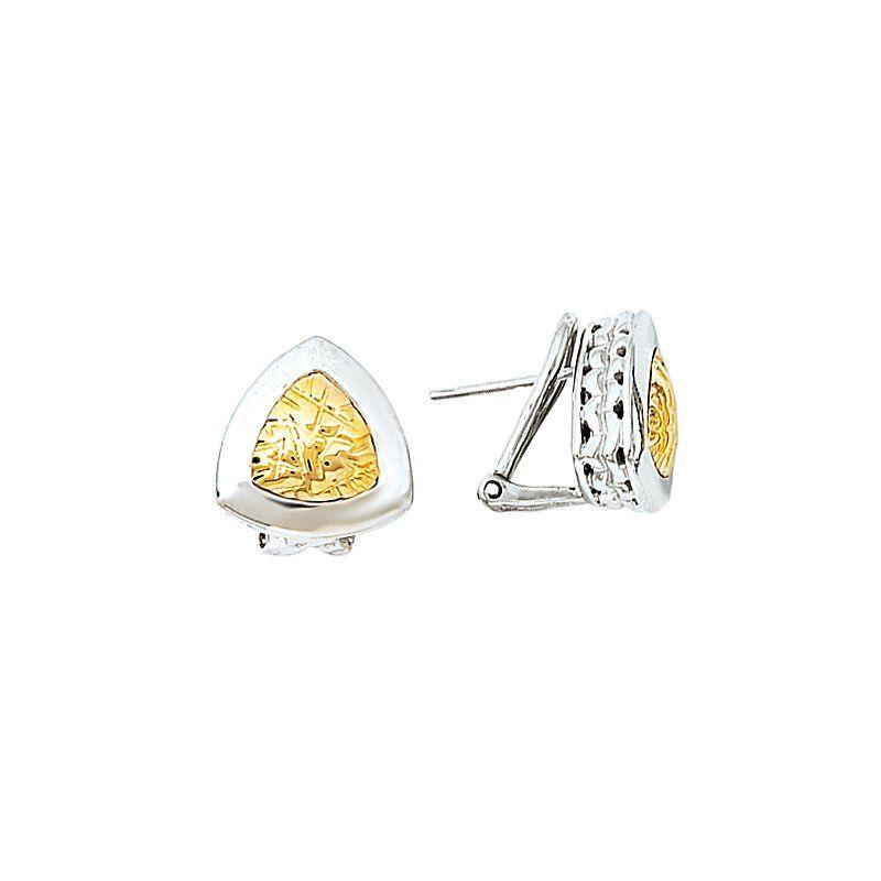 Silver C Yellow Triangle Logo - Hobbs Jewelers: Kim Classics Ladies Fashion Earrings