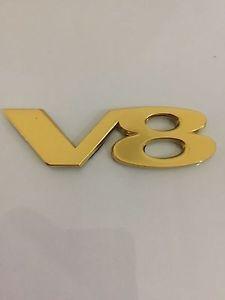 Quality Gold Logo - ROVER/MG HIGH QUALITY GOLD V8 BADGE HZA5022 | eBay