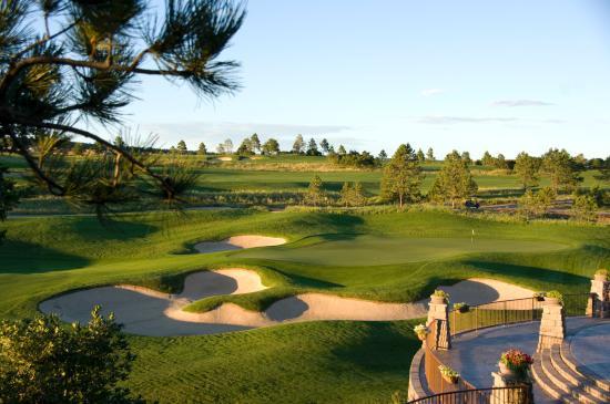 Colorado Flying Horse Logo - 18th hole at Flying Horse Country Club - Picture of The Lodge at ...