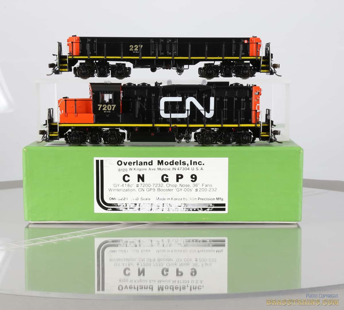 Images of G Y CN Logo - HO Brass Model Train 6221 CN CNR Canadian National GP9 / GY