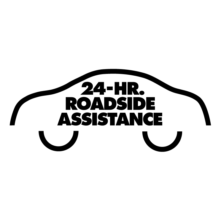 Roadside Service Logo - 24 hr roadside assistance Free Vector / 4Vector