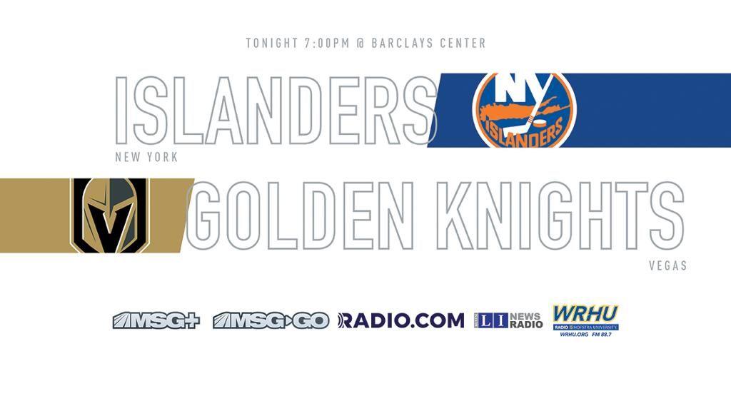 Skate Game Logo - Morning Skate Updates: Islanders vs Golden Knights