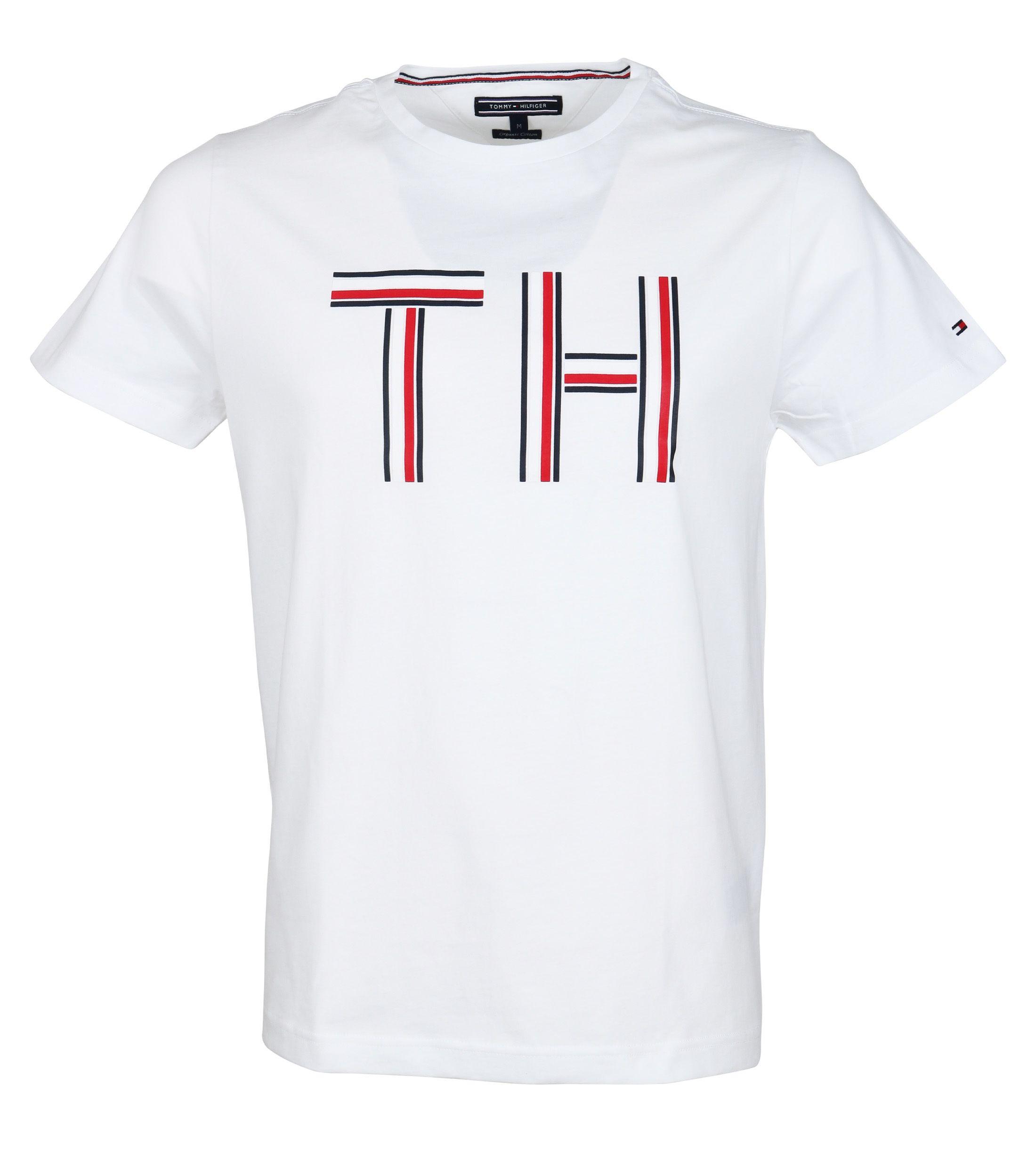 Tommy Logo - Tommy Hilfiger T-shirt Logo White MW0MW05264-100 order online | Suitable